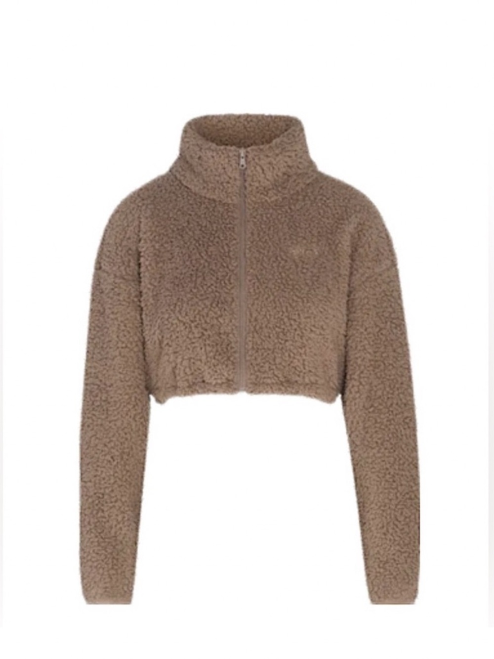 SKIMS Cropped Teddy Jacket